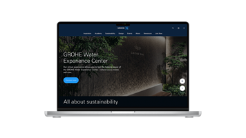 Dart Digital Proyecto - Experiencia acuática de GROHE