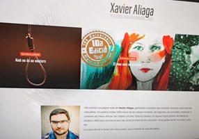 Xatcom - Agencia digital Valencia Proyecto - Web de autor para Xavier Aliaga