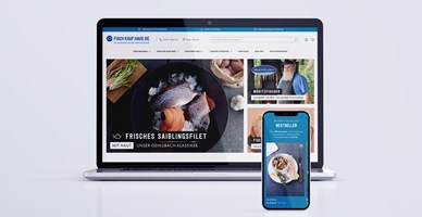 4eck Media | Webdesign & SEO/GEO Proyecto - Diseño y desarrollo de la tienda online Fischkaufhaus.de