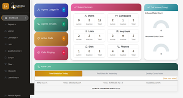 Dialerking technology Proyecto - Tema VICIdial personalizado y solución para un centro de llamadas de emisión