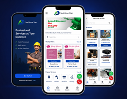 Syed Ahmer Shah Proyecto - Aplicación de marketplace de servicios para el hogar con IA