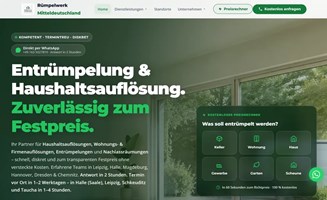 Webagentur Scherzinger Proyecto - Rümpelwerk Mitteldeutschland