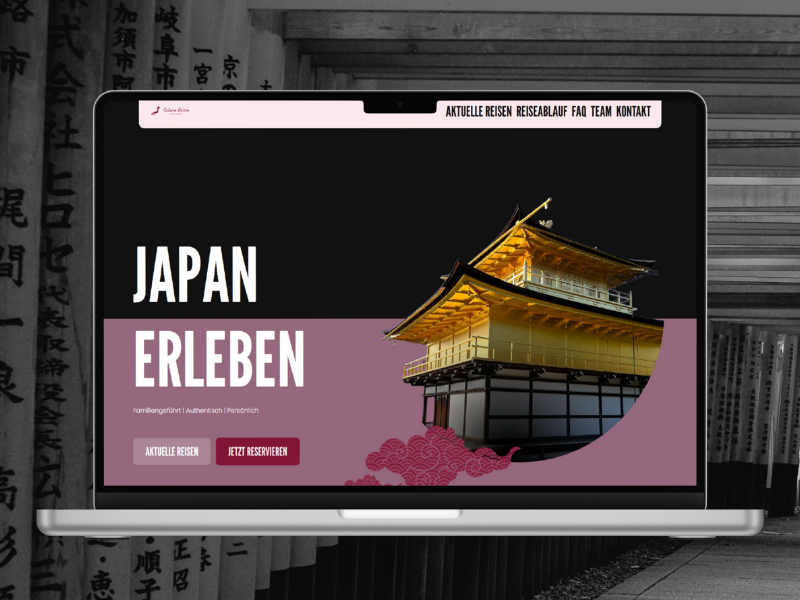 Sakura: rediseño de la web