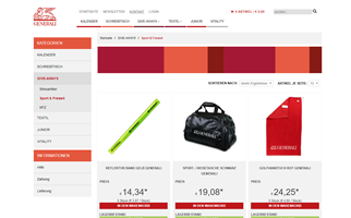 CosmoShop GmbH Proyecto - Portal de marca integral con conexión a SAP y a la empresa logística