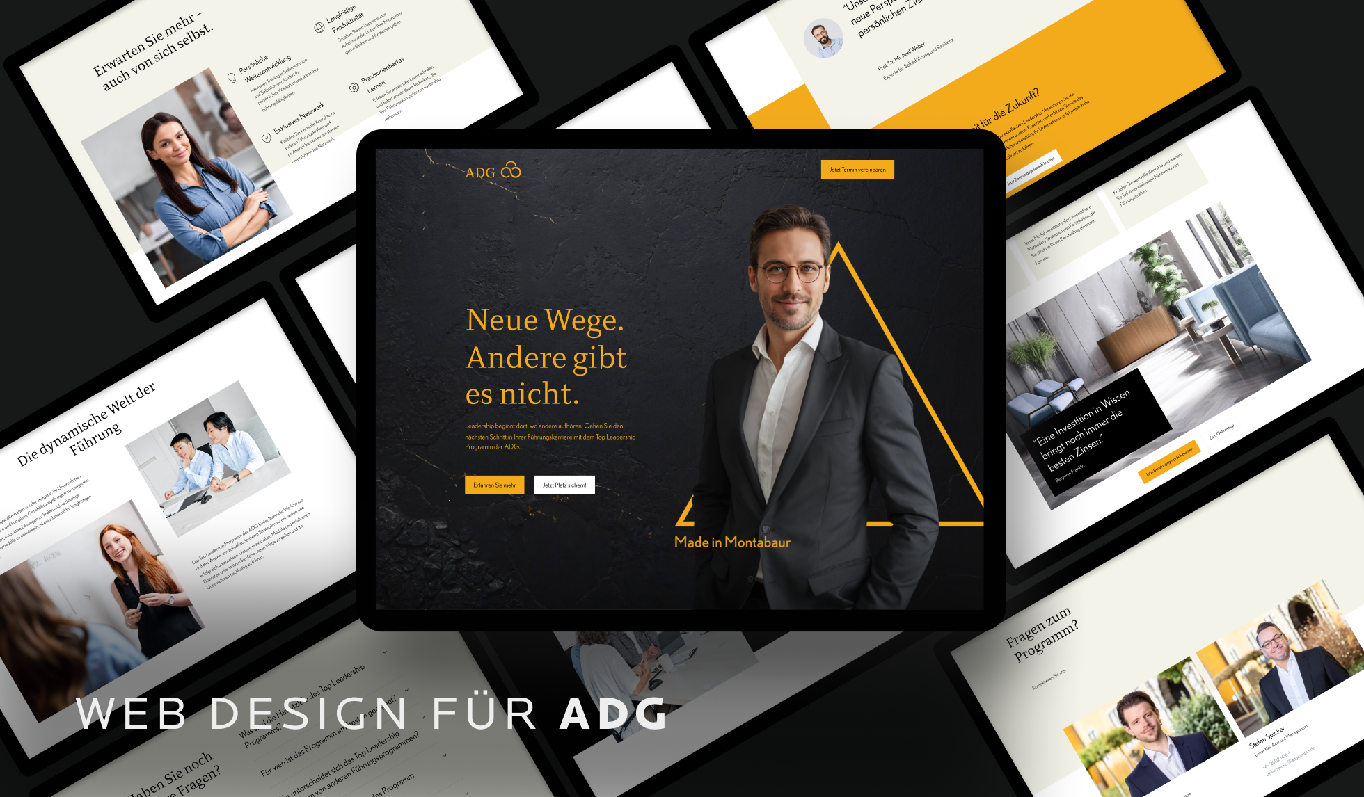 ADG Top Leadership: desarrollo web