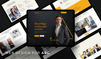 oktopods Agency GmbH Proyecto - ADG Top Leadership: desarrollo web