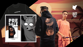 Blck Alpaca Proyecto - Nichtdeintyp: creación de marca para una marca urbana de ropa streetwear