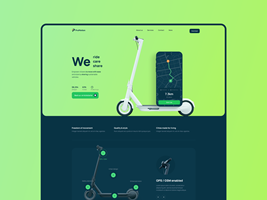 Createx Studio Proyecto - Publicidad, landing page para presentar la app