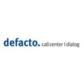 defacto call center GmbH Logo