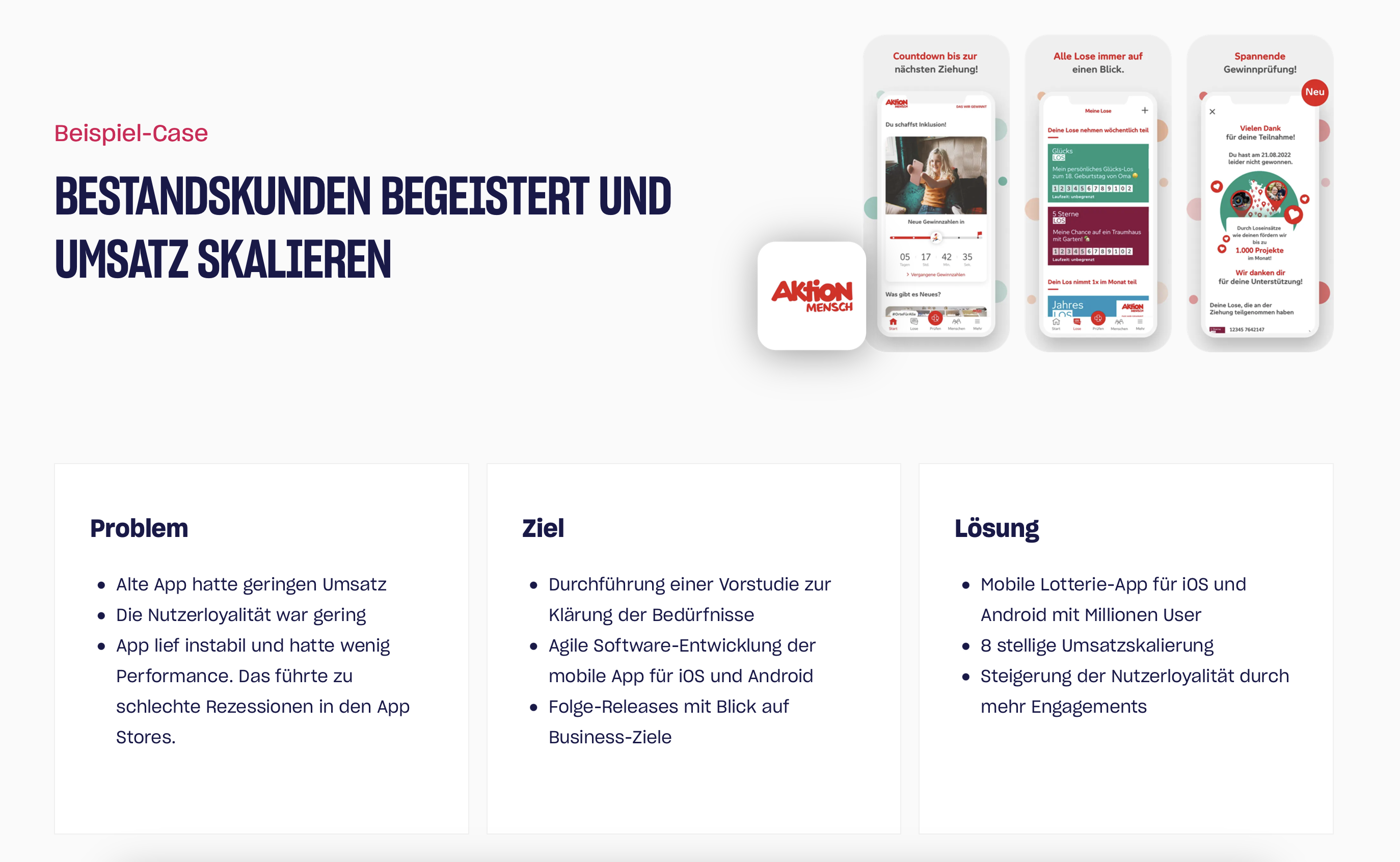 Aktion Mensch - App de lotería