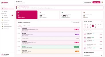 Ventas Webdesign CLG Proyecto - SK-Beauty: sistema de reservas online a medida