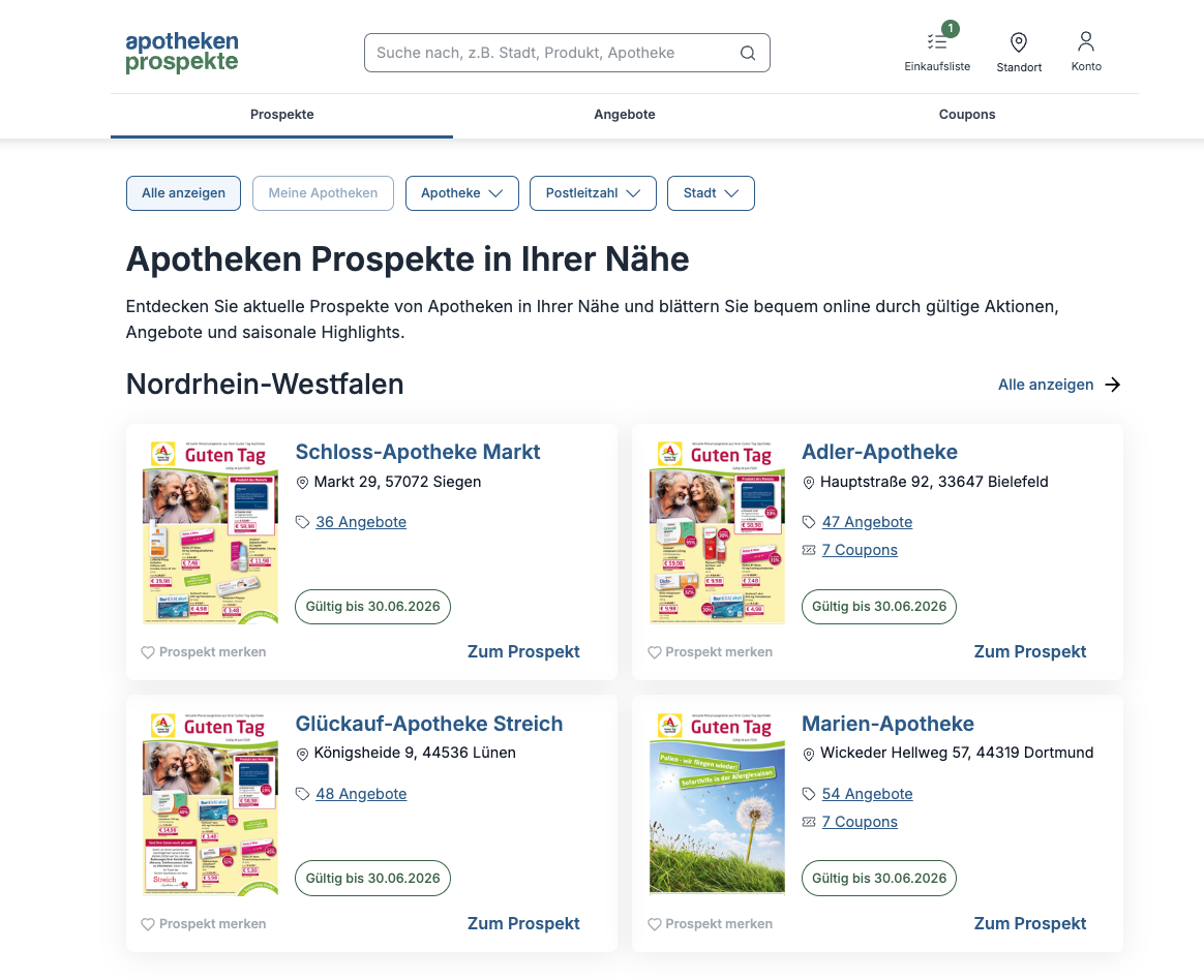 El mundo de los folletos de farmacia