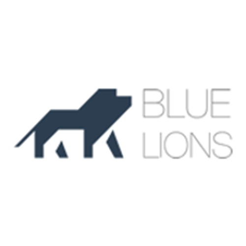 BLUE LIONS logotipo