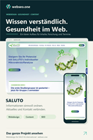 SALUTO, Diseño web para la salud y la investigación