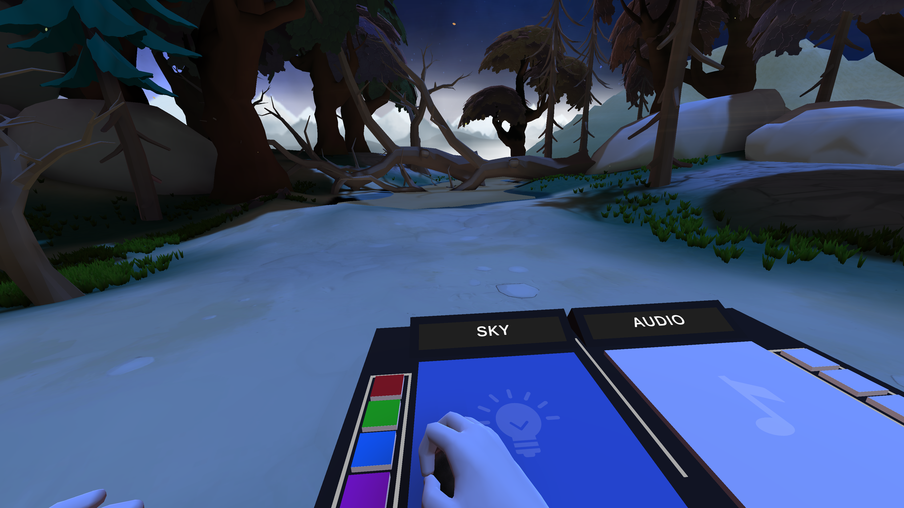 Entorno matemático de realidad virtual