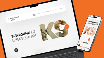 Vanced Media | Webdesign, Online-Marketing, SEO/GEO Proyecto - Rediseño de la web para KS Physiotherapie