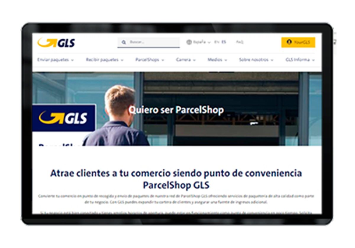 Logística de GLS en España y Portugal - 
