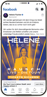 NYBA Media GmbH Proyecto - Helene Fischer: Tour-Kampagne auf Meta und TikTok