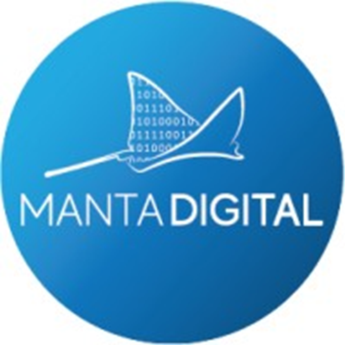 MANTA DIGITAL logotipo
