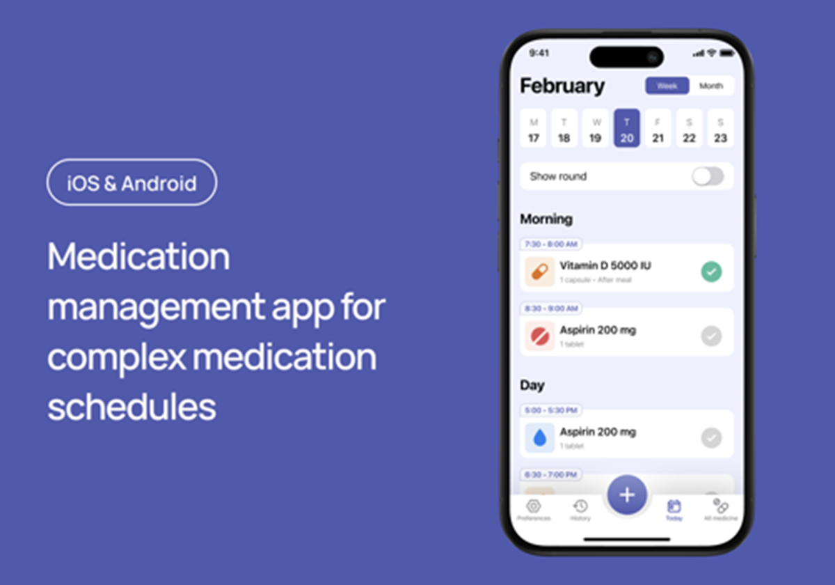  - Medication management app