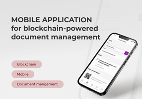 Innowise Proyecto - Aplicación móvil de gestión documental basada en blockchain