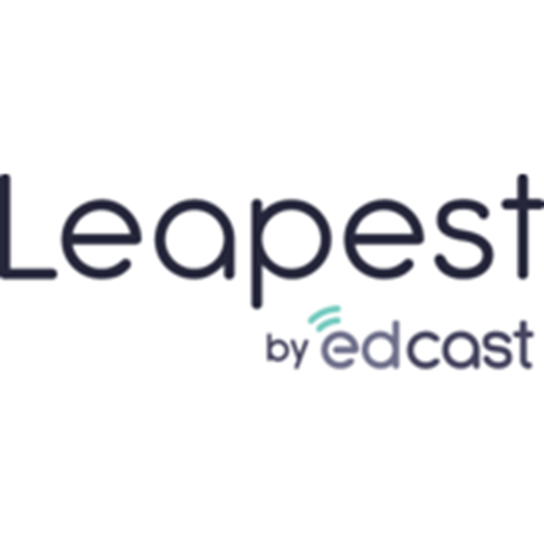 Leapest by EdCast logotipo