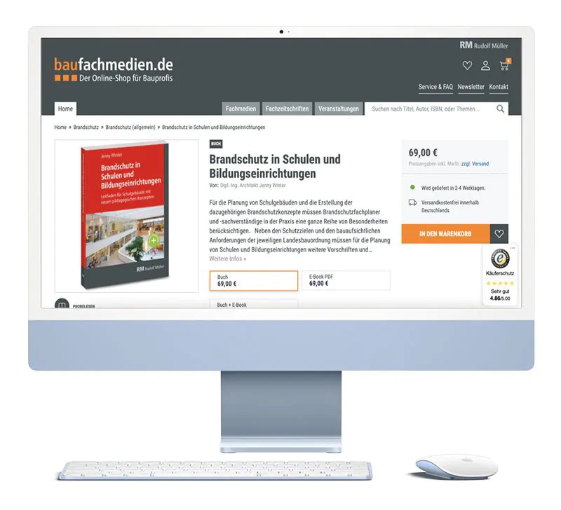 baufachmedien.de, tienda online para una editorial del sector de la construcción