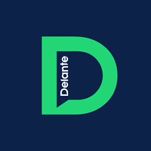 Delante logotipo
