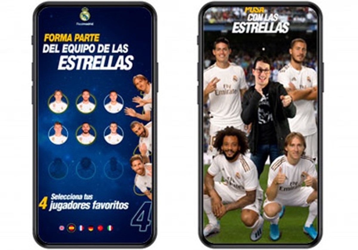 Tótem de vídeo del Real Madrid - 