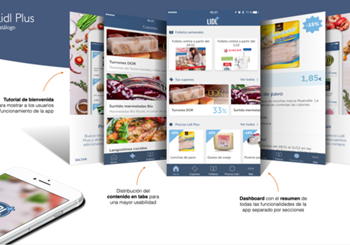LIDL | Diseño de UX/UI - Lidl Spain