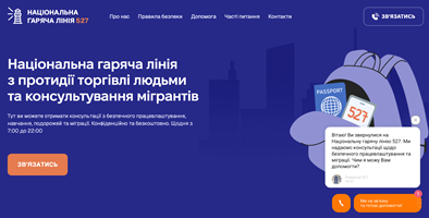 Validev Agency Proyecto - Sitio web de la Línea Nacional 527