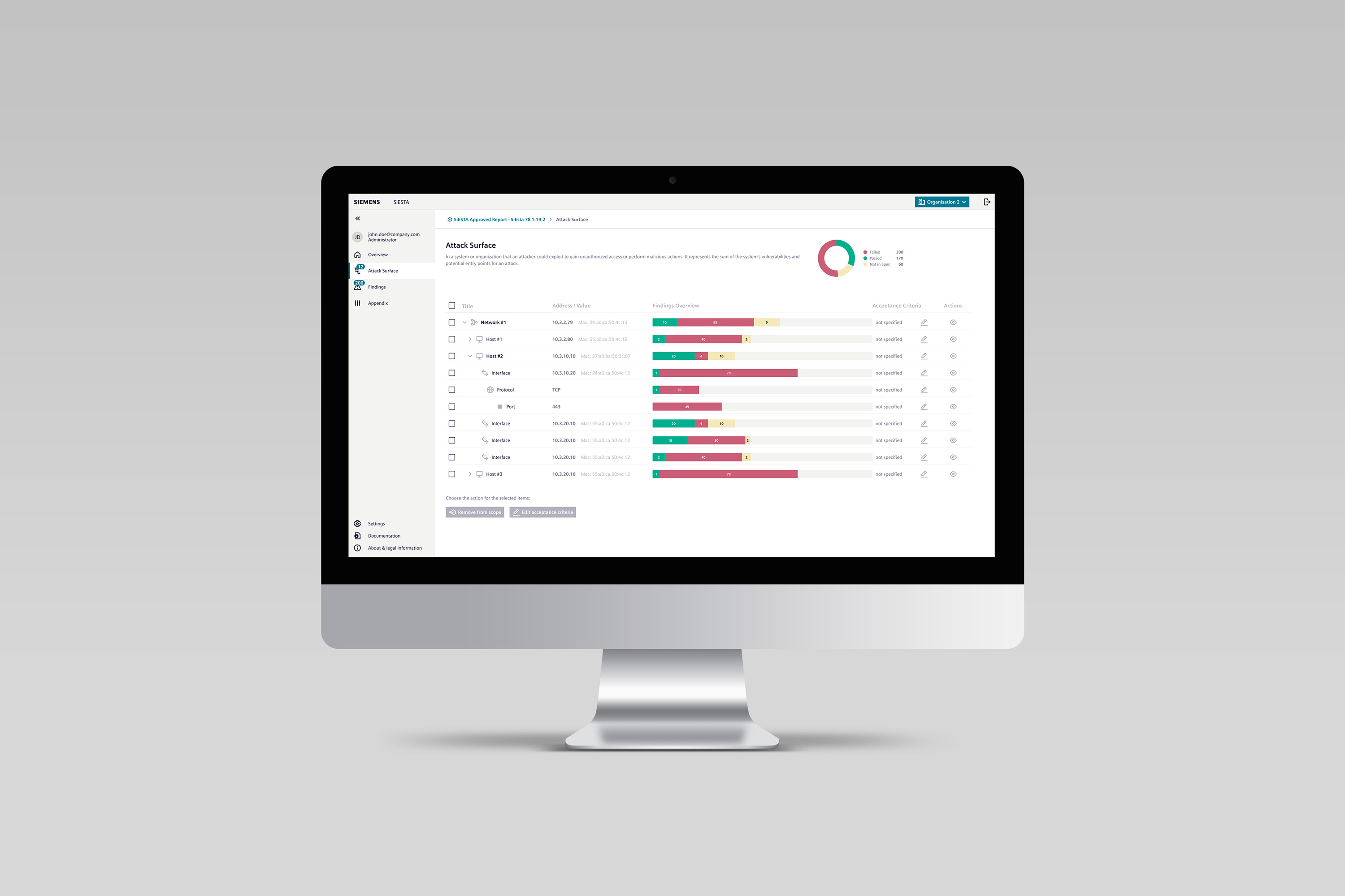 Desarrollo de SINEC Security Inspector