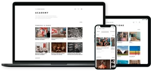 Crear una plataforma de arte