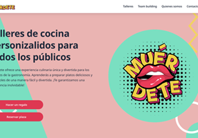 Blumb Proyecto - Muerdete: reserva de cursos de cocina
