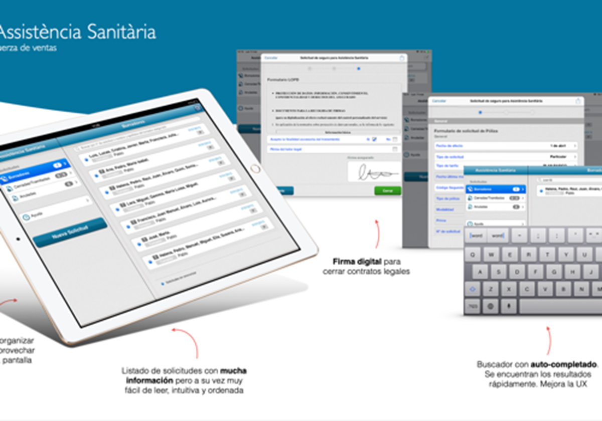 Sanidad | Desarrollo de aplicaciones para iPad - 