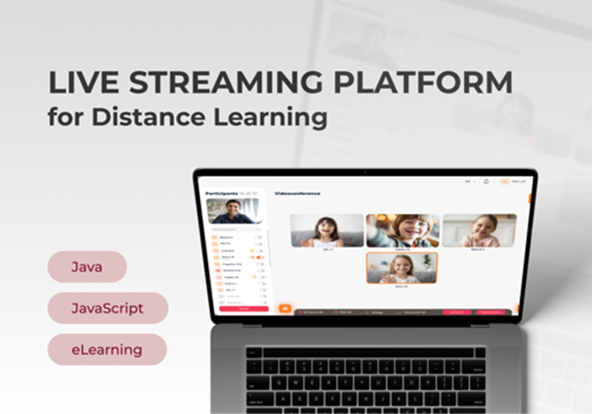Plataforma de streaming en directo para la enseñanza a distancia