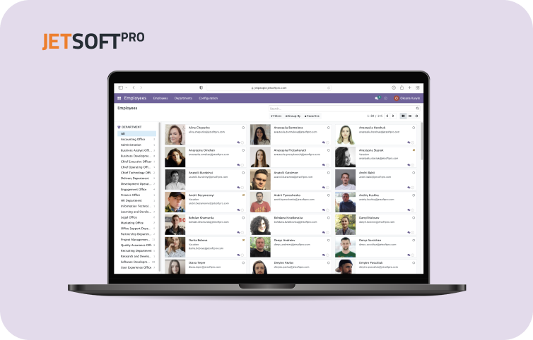 JetPeople: sistema de gestión de personal de código abierto