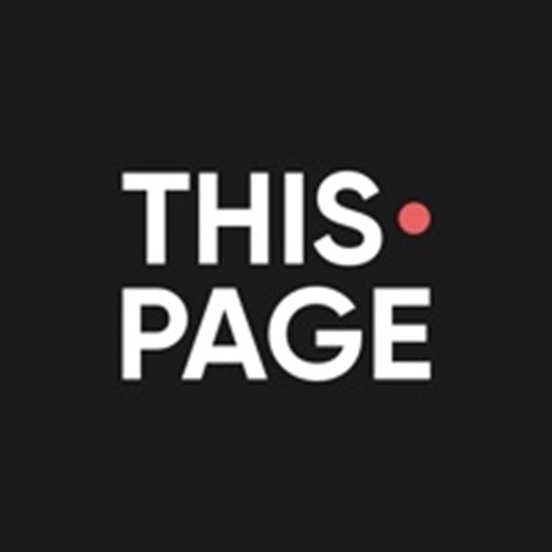 This Page Amsterdam logotipo