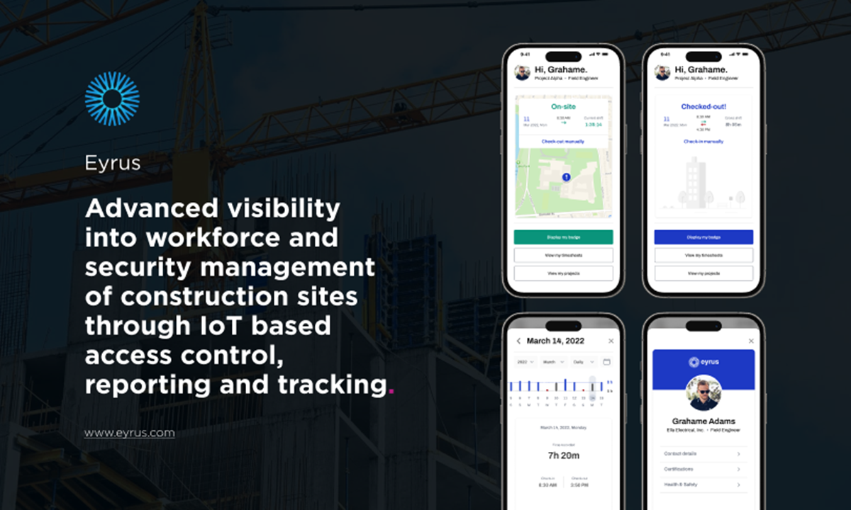 Aplicaciones IoT para empresas de construcción