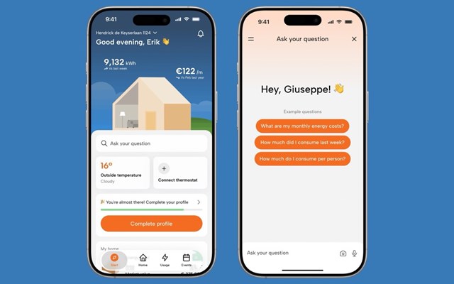 Daasign Proyecto - Aplicación de energía y vivienda para hogares de los Países Bajos