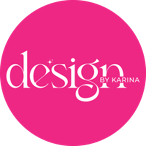 Design by Karina logotipo
