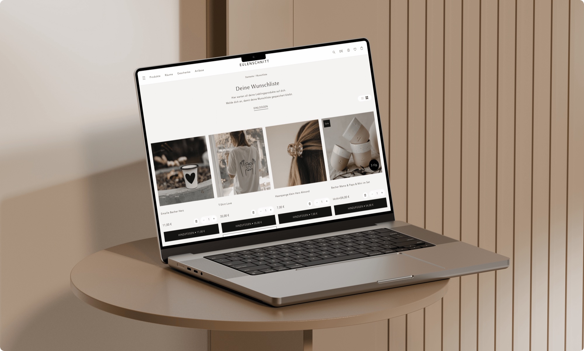 muun studio Proyecto - Renovación de una tienda Shopify con packs y lista de deseos