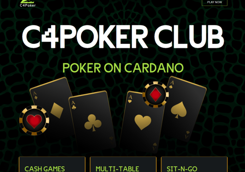 Plataforma de póker en la blockchain de Cardano