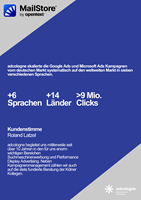 adcologne GmbH Proyecto - Escalado de campañas de Google Ads de Mailstore