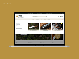 Digital Masters GmbH Proyecto - Identidad corporativa y desarrollo: Knife Lounge.