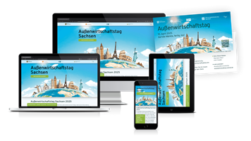 jahnkedesign.com »interdisziplinäres büro für gestaltung« Proyecto - Día del Comercio Exterior de Sajonia