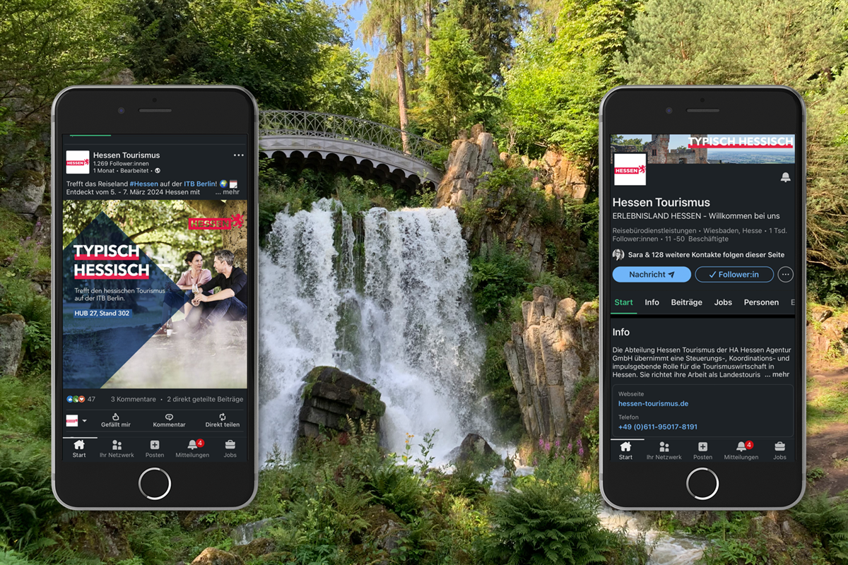 Turismo de Hesse: promoción de eventos B2B en redes sociales (LinkedIn)