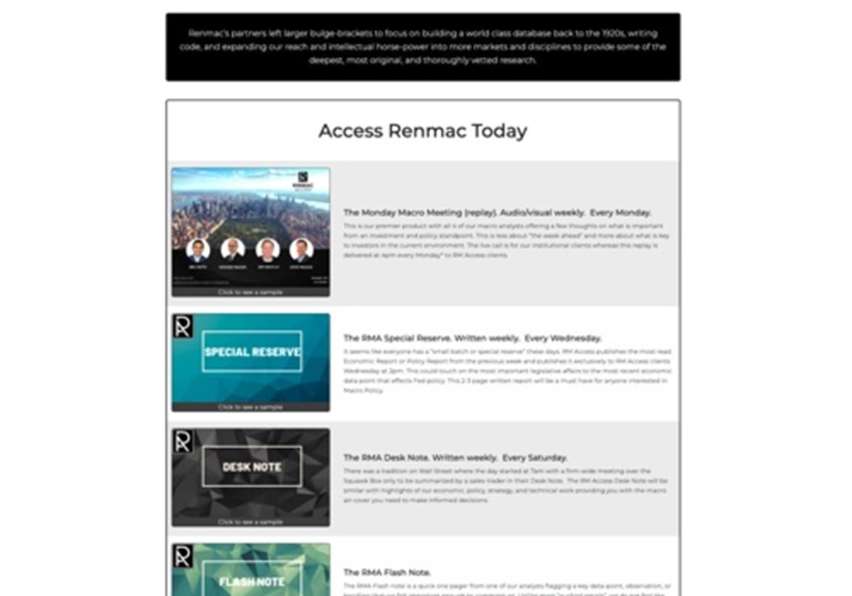  - Renmac Access
