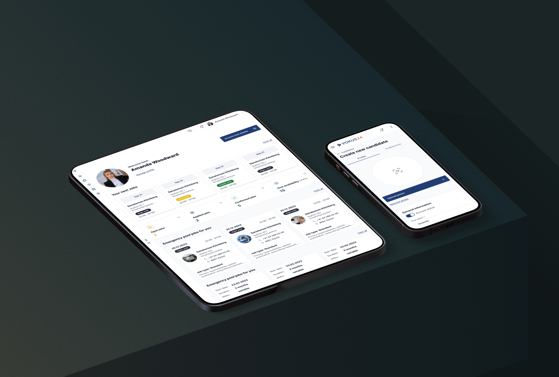 Software para bolsas de empleo de emergencia en enfermería