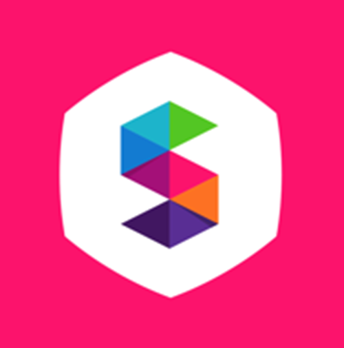 Strak digitaal logotipo